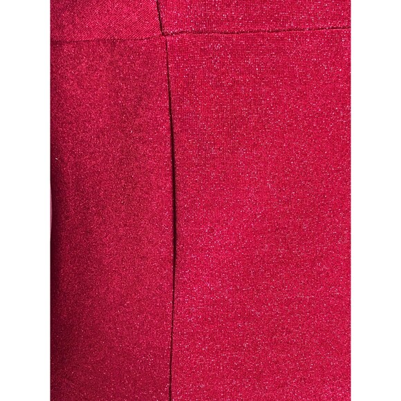 1990s-Y2K XOXO Dresses Red GLITTER, METALLIC, Sparkle, Cocktail Party Dress. S-M - Picture 6 of 10
